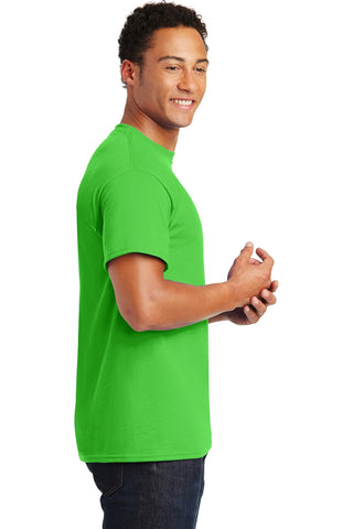 Gildan DryBlend 50 Cotton/50 Poly T-Shirt (Electric Green)