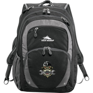 High Sierra Overtime Fly-By 17" Computer Backpack (Black)