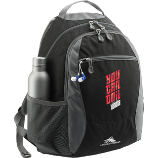 High Sierra Curve Backpack (Black)