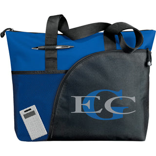 Printwear Excel Sport Zippered Utility Business Tote (Royal)
