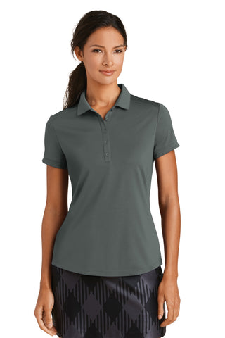 Nike Ladies Dri-FIT Players Modern Fit Polo (Anthracite)