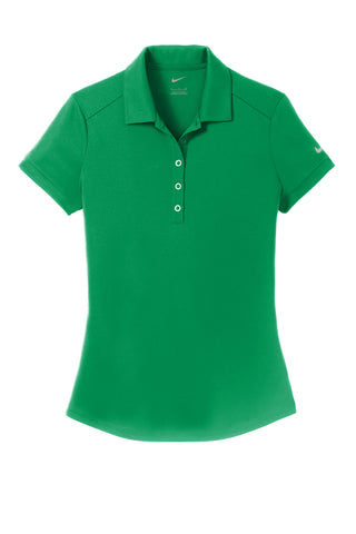 Nike Ladies Dri-FIT Players Modern Fit Polo (Pine Green)