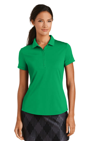 Nike Ladies Dri-FIT Players Modern Fit Polo (Pine Green)