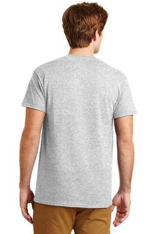 Gildan DryBlend 50 Cotton/50 Poly Pocket T-Shirt (Ash Grey)