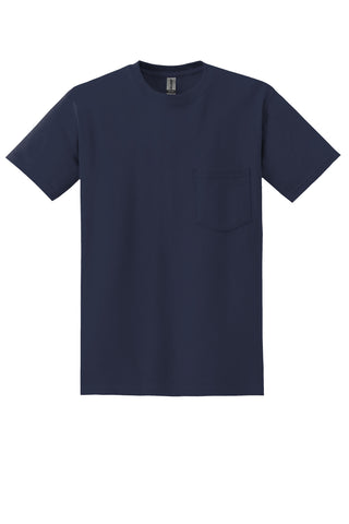 Gildan DryBlend 50 Cotton/50 Poly Pocket T-Shirt (Navy)