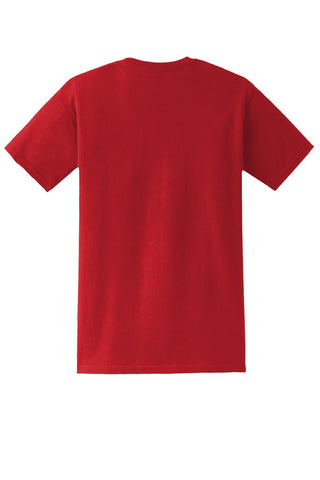 Gildan DryBlend 50 Cotton/50 Poly Pocket T-Shirt (Red)