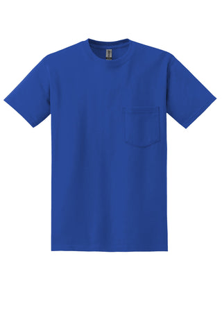 Gildan DryBlend 50 Cotton/50 Poly Pocket T-Shirt (Royal)