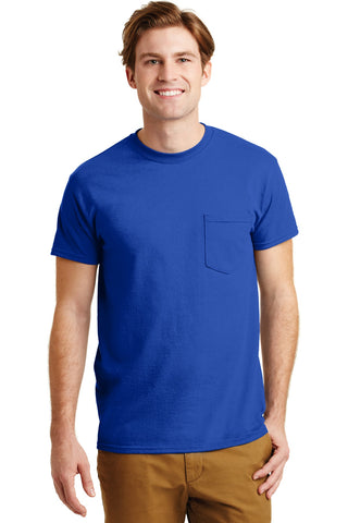 Gildan DryBlend 50 Cotton/50 Poly Pocket T-Shirt (Royal)