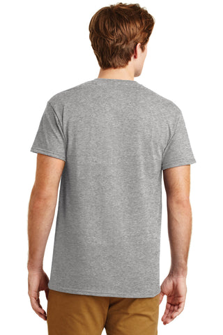 Gildan DryBlend 50 Cotton/50 Poly Pocket T-Shirt (Sport Grey)