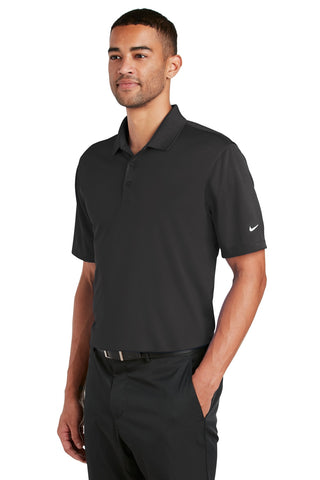 Nike Dri-FIT Classic Fit Players Polo with Flat Knit Collar (Anthracite)