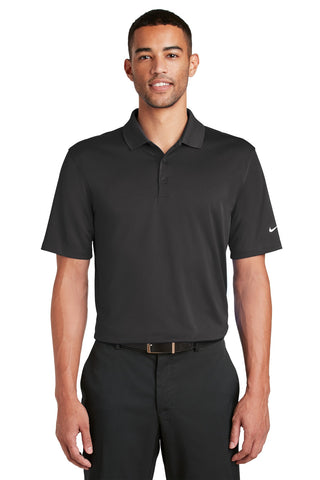 Nike Dri-FIT Classic Fit Players Polo with Flat Knit Collar (Anthracite)