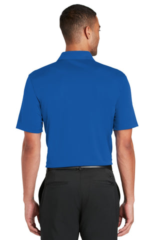 Nike Dri-FIT Classic Fit Players Polo with Flat Knit Collar (Gym Blue)