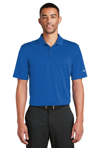 Nike Dri-FIT Classic Fit Players Polo with Flat Knit Collar (Gym Blue)