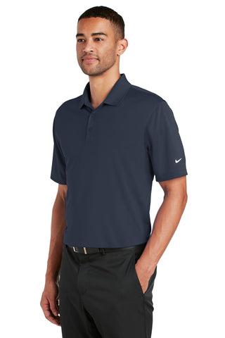 Nike Dri-FIT Classic Fit Players Polo with Flat Knit Collar (Navy)