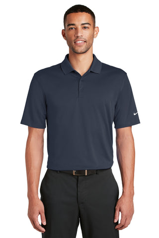 Nike Dri-FIT Classic Fit Players Polo with Flat Knit Collar (Navy)