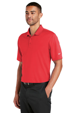 Nike Dri-FIT Classic Fit Players Polo with Flat Knit Collar (University Red)