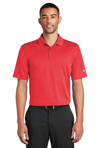 Nike Dri-FIT Classic Fit Players Polo with Flat Knit Collar (University Red)