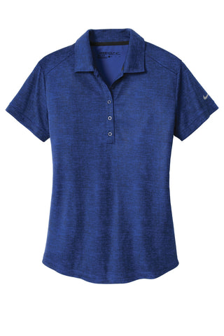 Nike Ladies Dri-FIT Crosshatch Polo (Old Royal/ Marine)