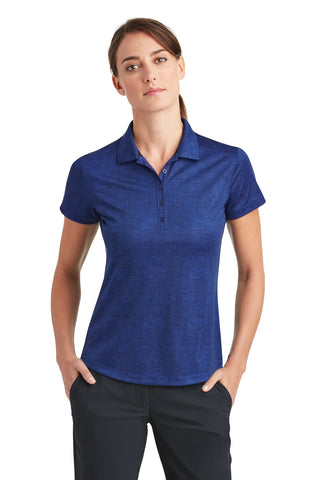 Nike Ladies Dri-FIT Crosshatch Polo (Old Royal/ Marine)