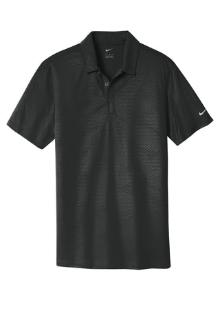 Nike Dri-FIT Embossed Tri-Blade Polo (Black)