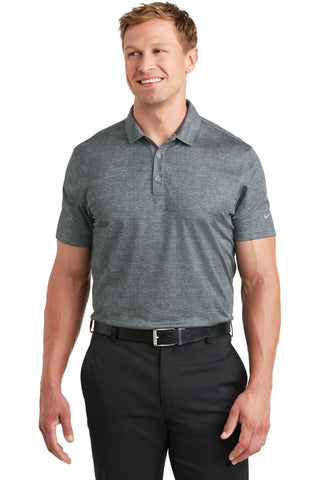 Nike Dri-FIT Crosshatch Polo (Cool Grey/ Anthracite)