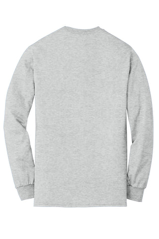 Gildan DryBlend 50 Cotton/50 Poly Long Sleeve T-Shirt (Ash Grey)