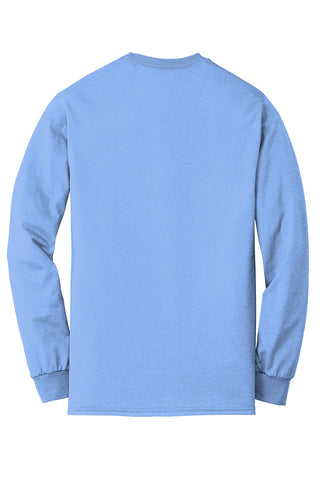 Gildan DryBlend 50 Cotton/50 Poly Long Sleeve T-Shirt (Carolina Blue)