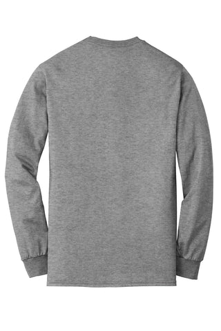 Gildan DryBlend 50 Cotton/50 Poly Long Sleeve T-Shirt (Graphite Heather)