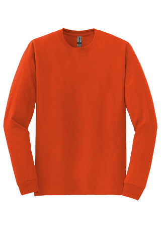 Gildan DryBlend 50 Cotton/50 Poly Long Sleeve T-Shirt (Orange)