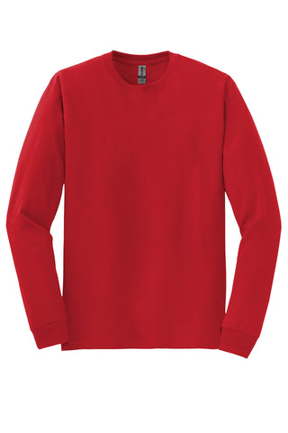 Gildan DryBlend 50 Cotton/50 Poly Long Sleeve T-Shirt (Red)