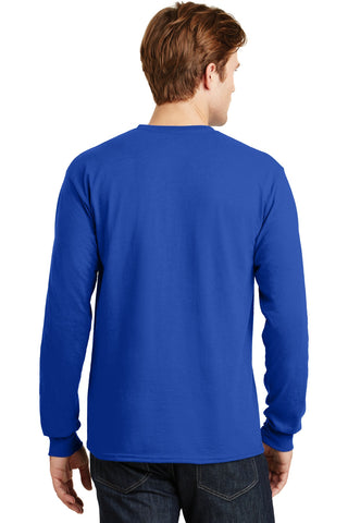 Gildan DryBlend 50 Cotton/50 Poly Long Sleeve T-Shirt (Royal)