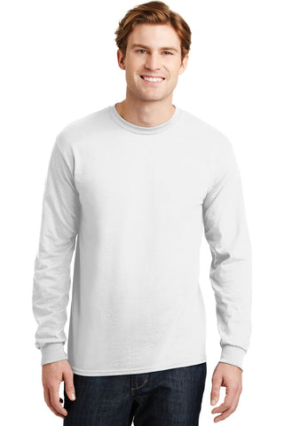 Gildan DryBlend 50 Cotton/50 Poly Long Sleeve T-Shirt (White)