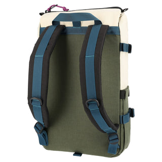 Topo Designs Recycled Rover 15" Laptop Backpack (Bone White and Olive)