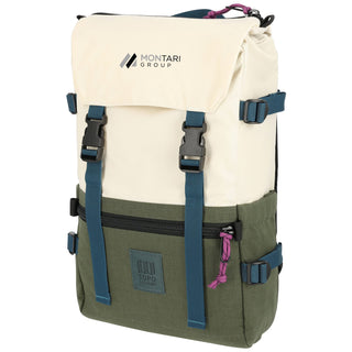 Topo Designs Recycled Rover 15" Laptop Backpack (Bone White and Olive)