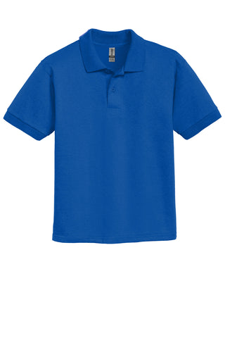 Gildan Youth DryBlend 6-Ounce Jersey Knit Sport Shirt (Royal)