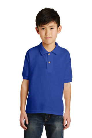 Gildan Youth DryBlend 6-Ounce Jersey Knit Sport Shirt (Royal)