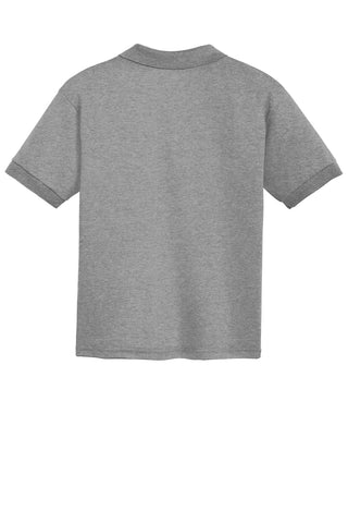 Gildan Youth DryBlend 6-Ounce Jersey Knit Sport Shirt (Sport Grey)