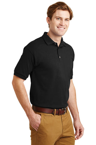 Gildan DryBlend 6-Ounce Jersey Knit Sport Shirt (Black)