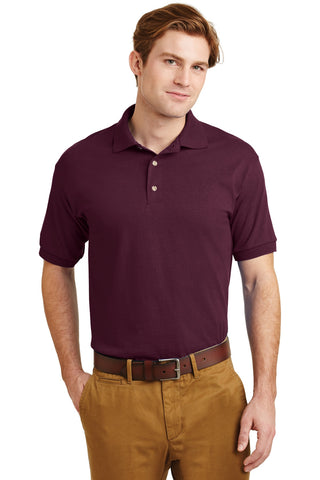 Gildan DryBlend 6-Ounce Jersey Knit Sport Shirt (Maroon)