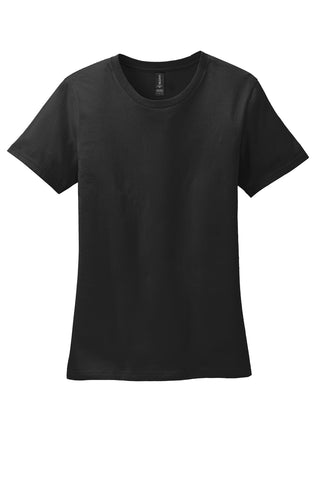 Gildan Ladies 100% Ring Spun Cotton T-Shirt (Black)