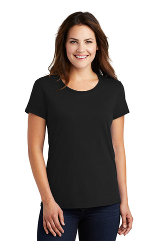Gildan Ladies 100% Ring Spun Cotton T-Shirt (Black)