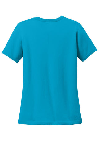 Gildan Ladies 100% Ring Spun Cotton T-Shirt (Caribbean Blue)