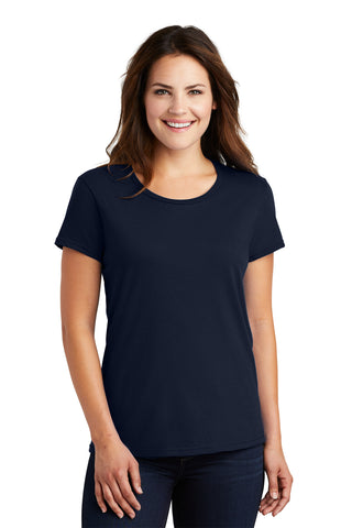 Gildan Ladies 100% Ring Spun Cotton T-Shirt (Navy)