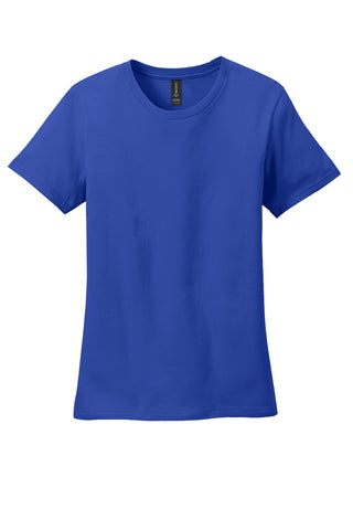 Gildan Ladies 100% Ring Spun Cotton T-Shirt (Royal Blue)