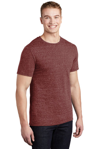 Jerzees Snow Heather Jersey T-Shirt (Maroon)