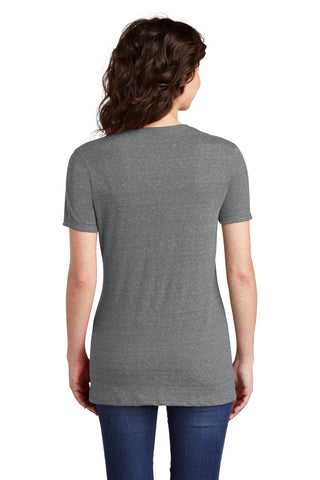 Jerzees Ladies Snow Heather Jersey V-Neck T-Shirt (Charcoal)