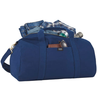 Terra Thread Fairtrade Bumi Duffel Bag (Navy)