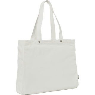 Feed Organic Cotton Rivet Tote (White)