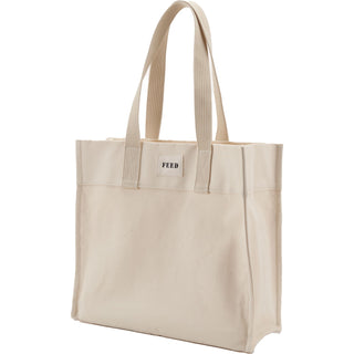 Feed Organic Cotton Market Tote (Natural)