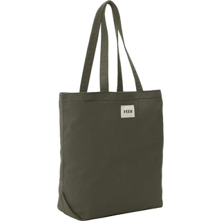 Feed Organic Cotton Shopper Tote (Olive)